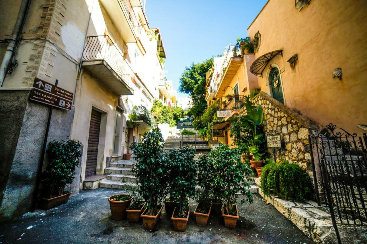 Il Gelsomino Taormina Center Apartman Kültér fotó