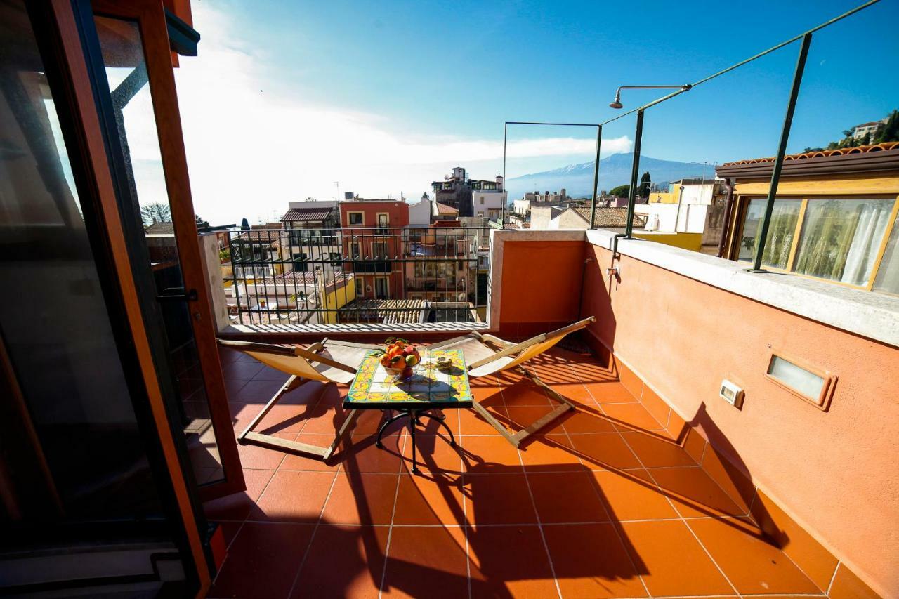 Il Gelsomino Taormina Center Apartman Kültér fotó